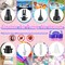 3-in-1 Electric Balloon Pump, Portable Electric Air Pump for All Balloons Inflatables Dual Nozzle Balloon Blower Machine for Latex 260q Foil Balloons 110V AC Inflator Deflator for Inflatable Pool Bed